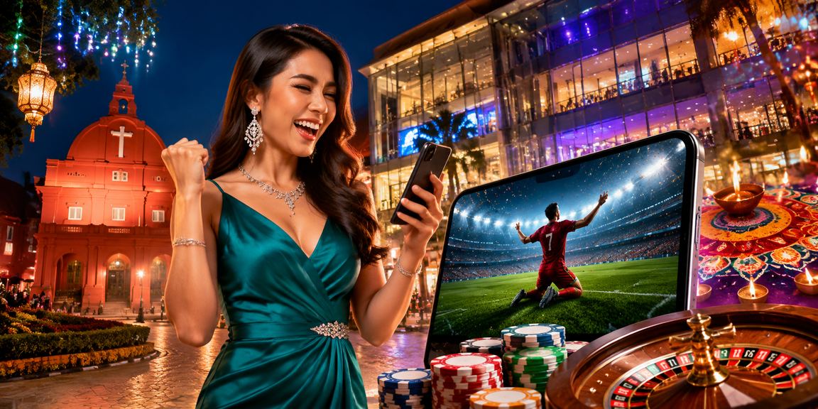 Pengguna rm33 di Melaka menggunakan aplikasi Android untuk bermain kasino